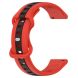 Ремешок Deexe Sport Strap для часов с шириной крепления 20мм - Red / Black. Фото 3 из 5