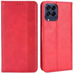 Чехол Deexe Retro Style для Samsung Galaxy M53 (M536) - Red