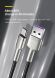 Кабель Baseus Cafule Metal USB to Type-C (66W, 0.25m) CAKF000001 - Black. Фото 6 из 18