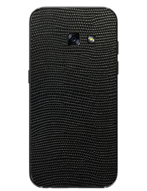 Кожаная наклейка Glueskin Black Stingray для Samsung Galaxy A5 (2017)