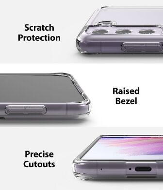 Защитный чехол RINGKE Fusion для Samsung Galaxy S21 FE (G990) - Smoke Black
