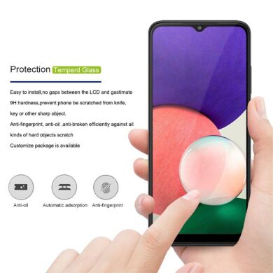 Защитное стекло MOCOLO Full Glue Cover для Samsung Galaxy A22 5G (A226) - Black