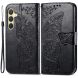 Чехол UniCase Butterfly Pattern для Samsung Galaxy S24 Plus - Black. Фото 1 из 5