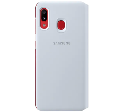 Чехол Flip Wallet Cover для Samsung Galaxy A20 (A205) EF-WA205PWEGRU - White