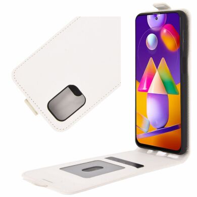 Чехол Deexe Flip Case для Samsung Galaxy M31s (M317) - White