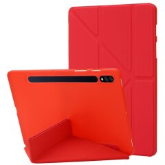 Чохол Deexe Origami Series для Samsung Galaxy Tab S9 Plus (X810/816) - Red