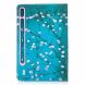 Чехол-книжка Deexe Pattern Style для Samsung Galaxy Tab S7 (T870/875) / S8 (T700/706) - Flower Branches. Фото 3 из 9