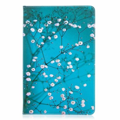 Чехол-книжка Deexe Pattern Style для Samsung Galaxy Tab S7 (T870/875) / S8 (T700/706) - Flower Branches