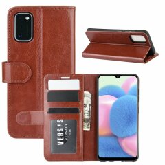 Чехол-книжка Deexe Wallet Style для Samsung Galaxy A41 (A415) - Brown