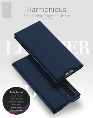 Чехол-книжка DUX DUCIS Skin Pro для Samsung Galaxy Note 10 (N970) - Black