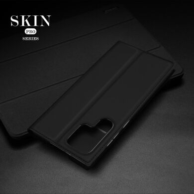 Чехол-книжка DUX DUCIS Skin Pro для Samsung Galaxy S22 Ultra - Rose Gold