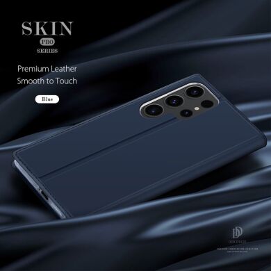 Чехол-книжка DUX DUCIS Skin Pro для Samsung Galaxy S24 Ultra - Blue