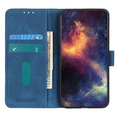 Чехол-книжка KHAZNEH Retro Wallet для Samsung Galaxy A04 (A045) - Blue