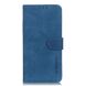 Чехол-книжка KHAZNEH Retro Wallet для Samsung Galaxy A12 (A125) / A12 Nacho (A127) / M12 (M127) - Blue. Фото 2 из 10