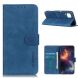 Чехол-книжка KHAZNEH Retro Wallet для Samsung Galaxy A12 (A125) / A12 Nacho (A127) / M12 (M127) - Blue. Фото 1 из 10