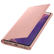 Чехол-книжка LED View Cover для Samsung Galaxy Note 20 (N980) EF-NN980PAEGRU - Copper Brown. Фото 1 из 5