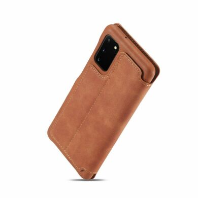 Чехол LC.IMEEKE Retro Style для Samsung Galaxy S20 (G980) - Brown