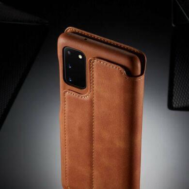 Чехол LC.IMEEKE Retro Style для Samsung Galaxy S20 (G980) - Brown