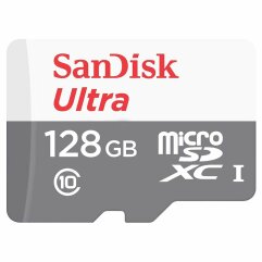 Картка пам`яті SanDisk microSDXC 128GB Ultra C10 UHS-I R100MB/s