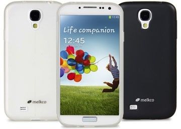 Melkco Poly Jacket Силиконовая накладка для Samsung Galaxy S4 (i9500) - White