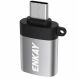 OTG-адаптер ENKAY ENK-AT10 Type-C to USB 3.0 - Silver. Фото 1 из 12