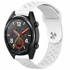 Ремінець Deexe Dot Style для годинників з шириною кріплення 20мм - White