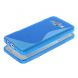 Силиконовая накладка Deexe S Line для Samsung Galaxy A3 (A300) - Blue. Фото 2 из 5