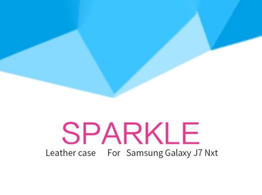 Чехол NILLKIN Sparkle Series для Samsung Galaxy J7 (J700) / J7 Neo (J701) - Dark Gray