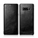 Кожаный чехол-книжка ICARER Slim Flip для Samsung Galaxy Note 8 (N950) - Black. Фото 3 из 14