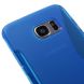Силиконовая накладка Deexe S Line для Samsung Galaxy S7 edge (G935) - Blue. Фото 4 из 5