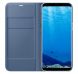 Чехол-книжка LED View Cover для Samsung Galaxy S8 (G950) EF-NG950PLEGRU - Blue. Фото 3 из 4