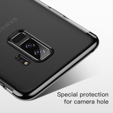 Пластиковый чехол BASEUS Glitter Series для Samsung Galaxy S9+ (G965) - Gold