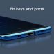 Пластиковый чехол BASEUS Glitter Series для Samsung Galaxy S9+ (G965) - Blue. Фото 19 из 19