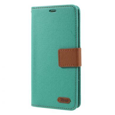 Чехол-книжка ROAR KOREA Cloth Texture для Samsung Galaxy S9 (G960) - Green