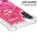 Силиконовый (TPU) чехол Deexe Liquid Glitter для Samsung Galaxy A13 5G (A136) / A04s (A047) - Pink Hearts. Фото 6 из 7
