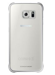 Защитная накладка Clear Cover для Samsung S6 (G920) EF-QG920BBEGRU - Silver