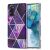 Защитный чехол Deexe Marble Pattern для Samsung Galaxy S20 FE (G780) - Purple