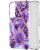 Защитный чехол Deexe Marble Pattern для Samsung Galaxy S22 Plus - Dark Purple
