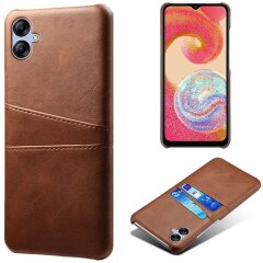 Защитный чехол Deexe Pocket Case для Samsung Galaxy A04 (A045) - Brown