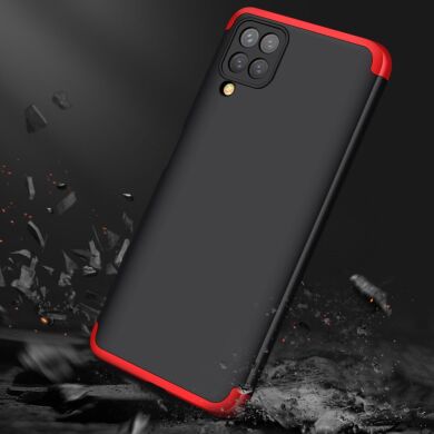 Защитный чехол GKK Double Dip Case для Samsung Galaxy A12 (A125) / A12 Nacho (A127) - Black / Red