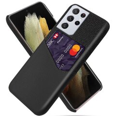 Защитный чехол KSQ Business Pocket для Samsung Galaxy S21 Ultra (G998) - Black