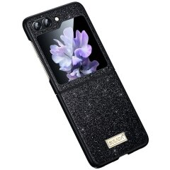 Захисний чохол SULADA Dazzling Glittery (FF) для Samsung Galaxy Flip 5 - Black