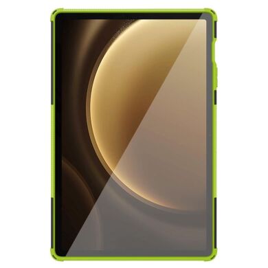 Защитный чехол UniCase Combo для Samsung Galaxy Tab S9 FE Plus (X610/616) - Green
