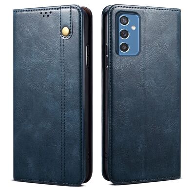 Защитный чехол UniCase Leather Wallet для Samsung Galaxy M52 (M526) - Blue