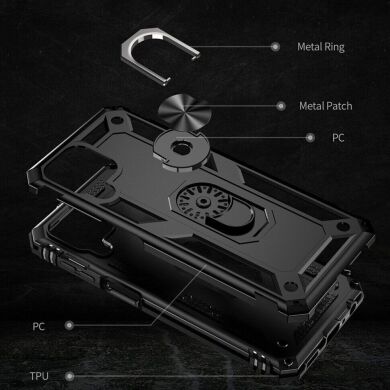 Защитный чехол Deexe Armor Case для Samsung Galaxy M33 (M336) - Black