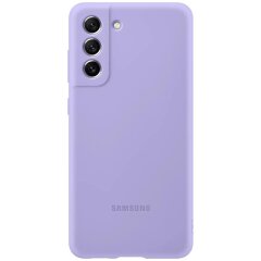 Защитный чехол Silicone Cover для Samsung Galaxy S21 FE (G990) EF-PG990TVEGRU - Lavender