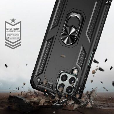 Защитный чехол Deexe Armor Case для Samsung Galaxy M33 (M336) - Blackish Green