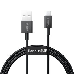 Кабель Baseus Superior Series USB to MicroUSB (2A, 1m) CAMYS-01 - Black