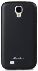 Melkco Poly Jacket Силиконовая накладка для Samsung Galaxy S4 (i9500) - Black