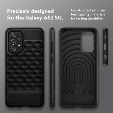 Защитный чехол Spigen (SGP) Caseology Parallax для Samsung Galaxy A52 (A525) / A52s (A528) - Matte Black